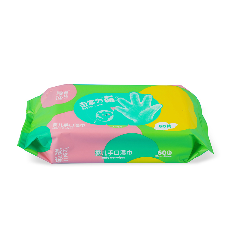 Hassas Cilt Bakımı için Natural Gentle MPM çevre dostu bebek mendilleri